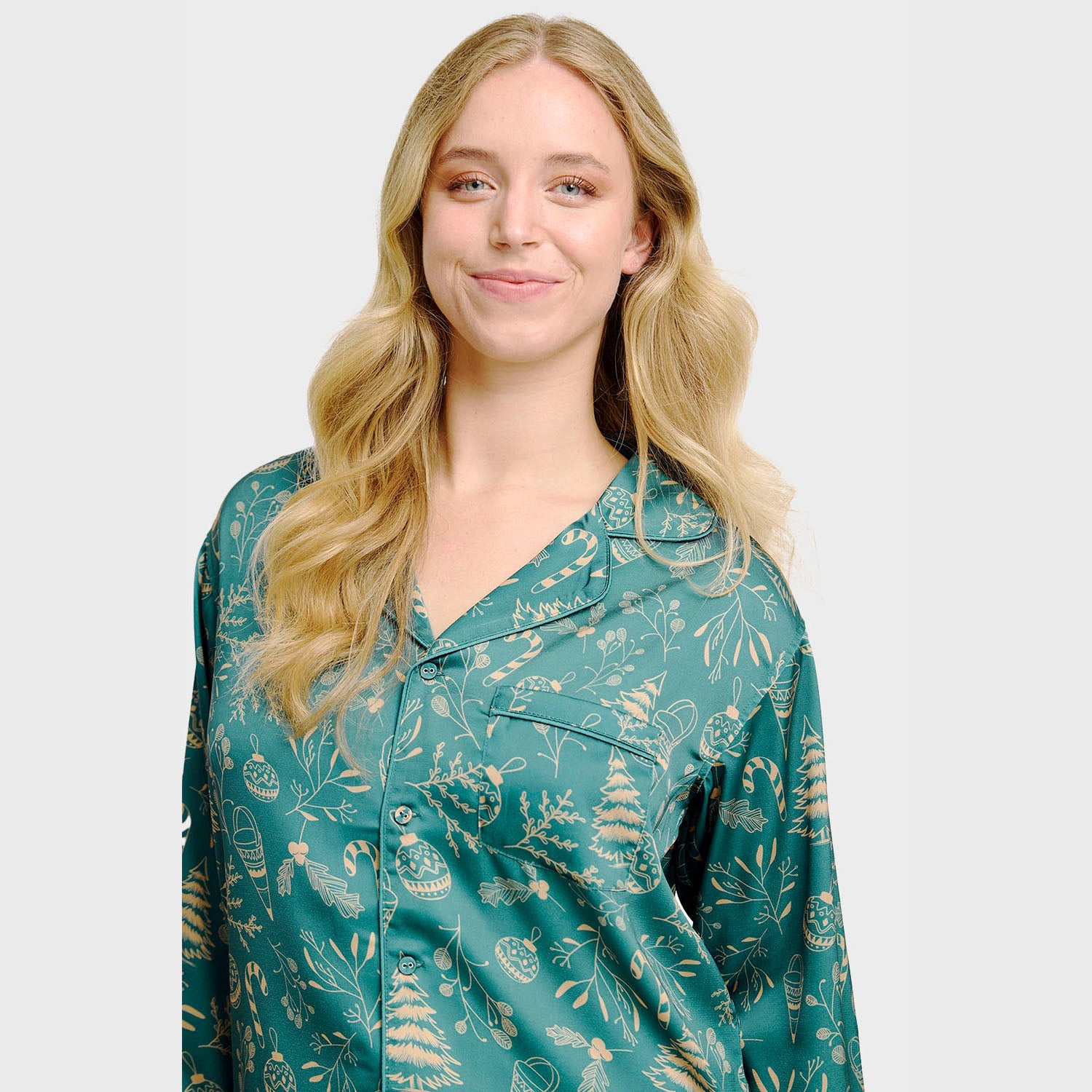Die Begabte Satin-Pyjama - Damen